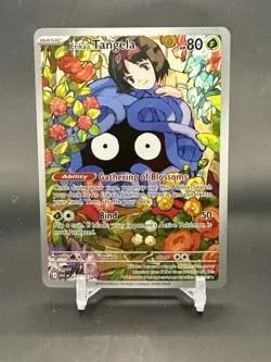 Pokemon Ascended Heroes TCG Erika’s Tangela 218/217 Illustration Rare NM - Image 1