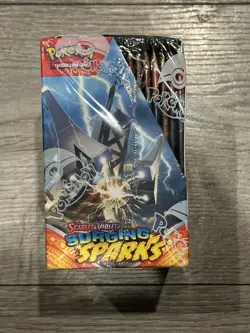 Pokemon TCG Surging Sparks Booster Box 36 Packs New & Factory Sealed (Damaged) - Image 4