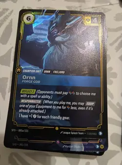 League of Legends Riftbound Card Lot Over 50 - Ornn , Draven , Jax - Image 2