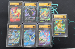 Vaporeon v 026/132 CS4A Holo Pokemon Card Nine Colors Peng RR Chinese LOT7 - Image 1