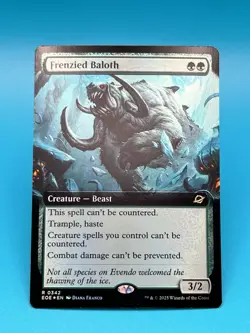 MTG ~ Frenzied Baloth ~ FOIL (Extended Art) Edge of Eternities #0342 : NM - Image 1