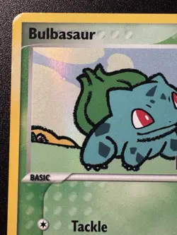 Bulbasaur 45/100 EX Crystal Guardians Pokemon Card Reverse Holo Foil Rare MP - Image 3