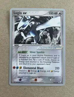2006 Pokemon World Championships Lugia Ex Card 105/115 - Image 1