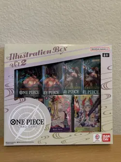 Bandai One Piece Card Game Illustration Box Volume 2 – Factory Sealed Vol 2 - Image 1