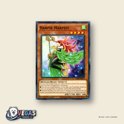 Yu-Gi-Oh! 1st Edition Harpie Harpist Common Monster Card -LDS2-EN075 - NM - Image 1
