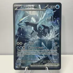 Kyurem ex 165/086 SIR Black Bolt Special Illustration Rare NM 2025 Pokemon Card - Image 1