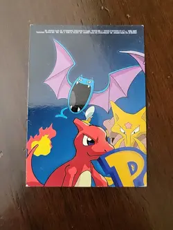 DMG Topps Pokemon TV5 #120 Staryu HOLO FOIL Black LABEL Series 1 Puzzle Card - Image 3