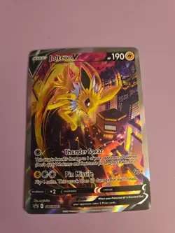 Jolteon V SWSH183 SWSH: Sword & Shield Promo Cards Holo - Image 1