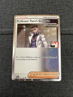Professor Turo's Scenario Holo PKMN Prize Pack Series 5 Promo Pokemon Card NM - Image 1