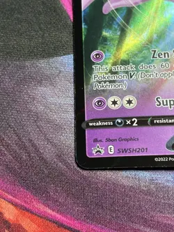 Espeon V SWSH201 SWSH: Sword & Shield Promo Pokemon Card - Image 5