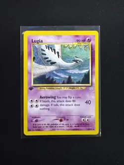 Lugia 20/64 Neo Revelation 1st Edition Rare Pokemon Card - Image 1