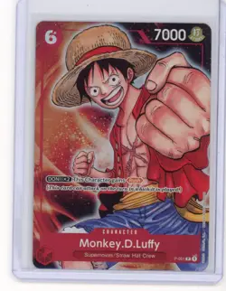 Monkey.D.Luffy P-001 Bandai Card Games Fest 23-24 Promo Lightly Played LP - Image 1