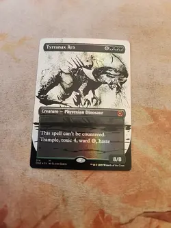 Tyrranax Rex Showcase Foil Phyrexia All Will Be One MTG NM - Image 1