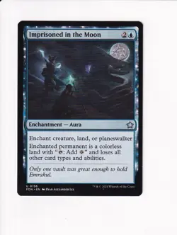 MAGIC THE GATHERING MTG FOUNDATIONS IMPRISONED ON THE MOON (#2) - Image 1