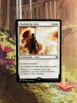 Shielded by faith NM MTG Ixalan MTG - Image 1