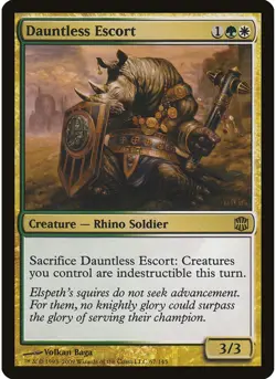 Dauntless Escort 67 MTG NM - Alara Reborn - Image 1