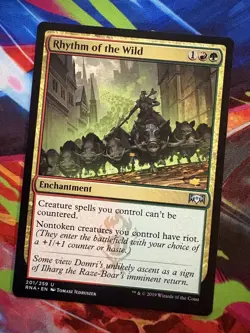 Rhythm of the Wild U Ravnica Allegiance 201 - Magic the Gathering TCG - Image 1