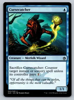 Cursecatcher 53 Uncommon Masters 25 Magic: The Gathering Near Mint - Image 1