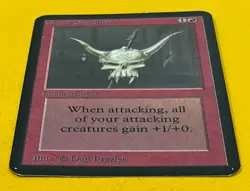 MTG ORCISH ORIFLAMME Alpha (Misprint) (OldManMTG 008-395) - Image 5