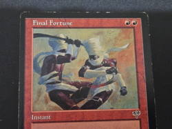 Vintage Magic The Gathering Mirage Final Fortune Regular Rare HP - Image 2