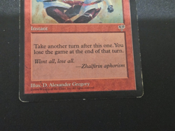 Vintage Magic The Gathering Mirage Final Fortune Regular Rare HP - Image 3