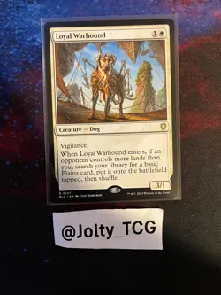 Loyal Warhound Commander: Bloomburrow Regular MTG - Image 1