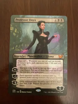 Professor Onyx (Borderless) Strixhaven: School of Mages Regular - Image 1