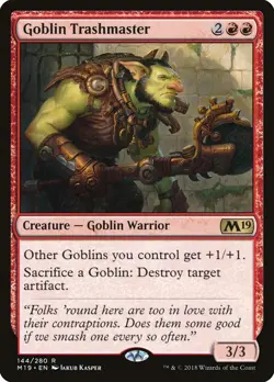 Goblin Trashmaster [Core Set 2019] - Image 1