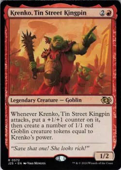Krenko, Tin Street Kingpin - Foundations Jumpstart - 572 - NM - Image 1