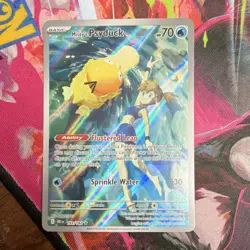 Pokemon Misty's Psyduck 193/182 Sv10 Destined Rivals Illustration Rare Holo - Image 1