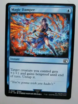 MTG - Final Fantasy: Magic Damper (0061) - Common - Near Mint - Image 1