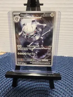 Steelix 150/132 Illustration Rare Pokemon TCG Mega Evolution - Image 1