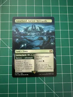 Zanarkand, Ancient Metropolis (Borderless) Final Fantasy Regular MTG NM Magic - Image 1