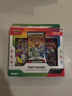 Pokemon First Partner Illustration Collection Series 1 - Sealed NIB NEW IN BOX - Image 1