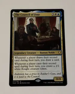 The Council of Four Commander Legends: Battle for Baldur's Gate NM - Image 1