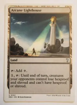 Arcane Lighthouse #102 MB2 White Border NM+ - Image 1