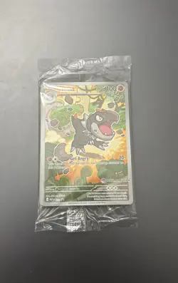 Tyrunt 070 Black Star Promo Pokemon Center Stamped Exclusive - Image 1