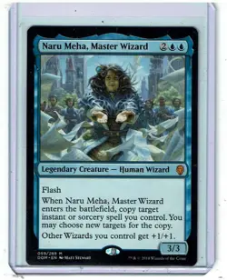 Naru Meha, Master Wizard - Dominaria - Magic the Gathering - Image 1