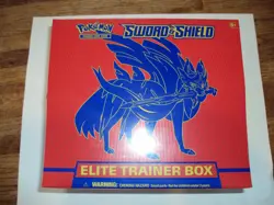 pokemon etb sealed lot- 1) ZACIAN - 1) ZAMAZENTA - TRAINER BOXS - Image 1