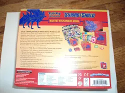 pokemon etb sealed lot- 1) ZACIAN - 1) ZAMAZENTA - TRAINER BOXS - Image 2