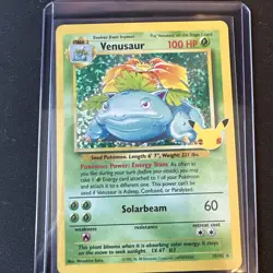 Venusaur - Celebrations 25th Anniversary Classic Collection Pokemon - NM/MINT - Image 1