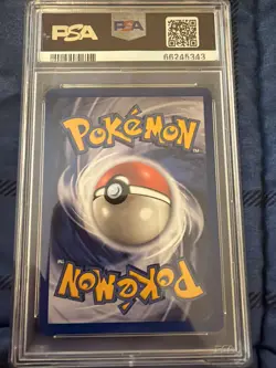 1999 POKEMON JUNGLE #10/64 SCYTHER HOLO RARE PSA 7 - Image 2