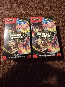 Pokemon TCG Perfect Order Booster Bundle x2 | Factory sealed - Image 1