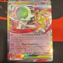 Pokemon Mega Gardevoir ex Full Art Holo Me01 Mega Evolution 360 HP 060/132 - Image 1