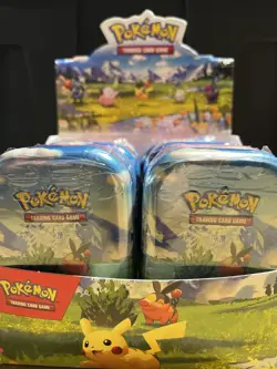 Pokemon TCG Mega Evolution Ascended Heroes Tin DISPLAY (10 Units - 2 Of Each) - Image 1