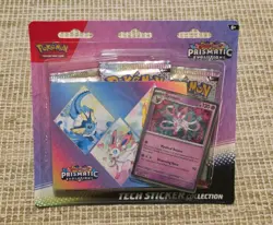 Pokemon TCG: Scarlet & Violet- Prismatic Evolutions Tech Sticker Collection - Image 1