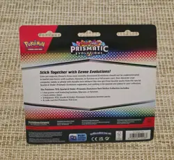 Pokemon TCG: Scarlet & Violet- Prismatic Evolutions Tech Sticker Collection - Image 2