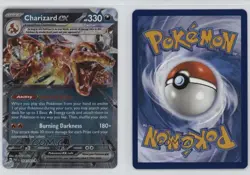 Charizard ex Pokemon Scarlet & Violet Paldean Fates PAF #054 - Image 3