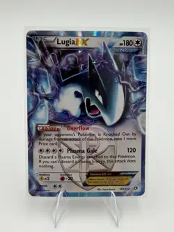 2013 Pokemon Lugia EX (Team Plasma) Legendary Treasures 102/113 MP - Image 1