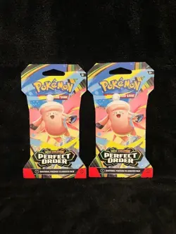 STOP! IT'S A SALE ON A POKEMON MEGA EVOLUTION PERFECT ORDER PACK! See Below - Image 5